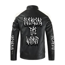 Load image into Gallery viewer, Overseas Slim-fit Leather Jacket