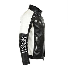 Load image into Gallery viewer, Overseas Slim-fit Leather Jacket
