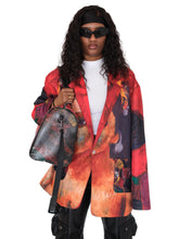 Load image into Gallery viewer, Red Portraits Blazer