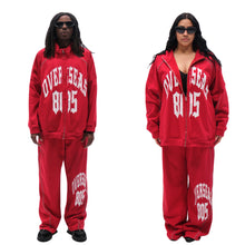 Load image into Gallery viewer, Overseas 805 Red Track Jacket