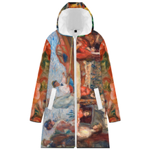 Load image into Gallery viewer, Vintage Artwork Bubble Coat