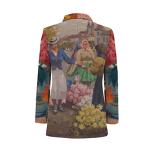 Load image into Gallery viewer, Flower Garden Blazer