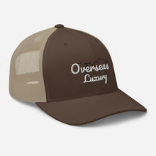 Load image into Gallery viewer, Overseas Luxury Trucker Cap