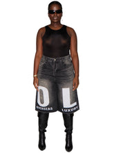 Load image into Gallery viewer, Women's Baggy Wide Leg Denim Shorts
