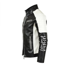 Load image into Gallery viewer, Overseas Slim-fit Leather Jacket
