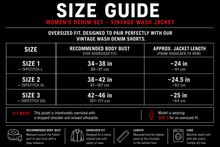Load image into Gallery viewer, Women's Oversized Denim Jacket
