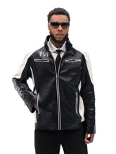Load image into Gallery viewer, Overseas Slim-fit Leather Jacket
